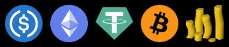 USDC, Ethereum, Tether, Bitcoin and OSRS gold